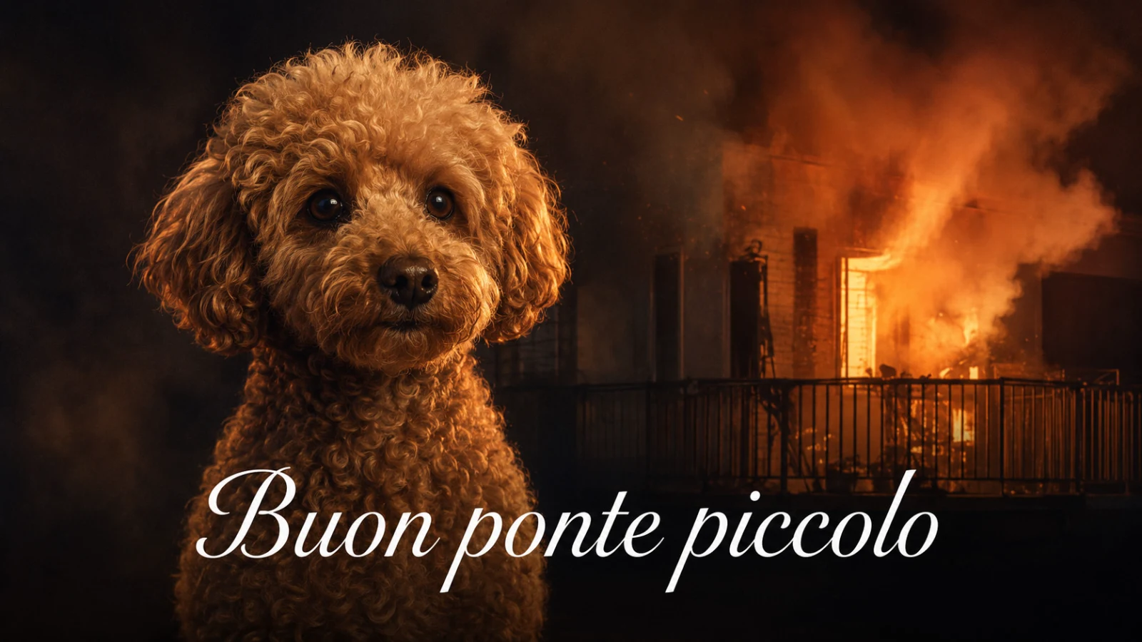 Martina Franca, il barboncino che ha svegliato la famiglia muore nell’incendio