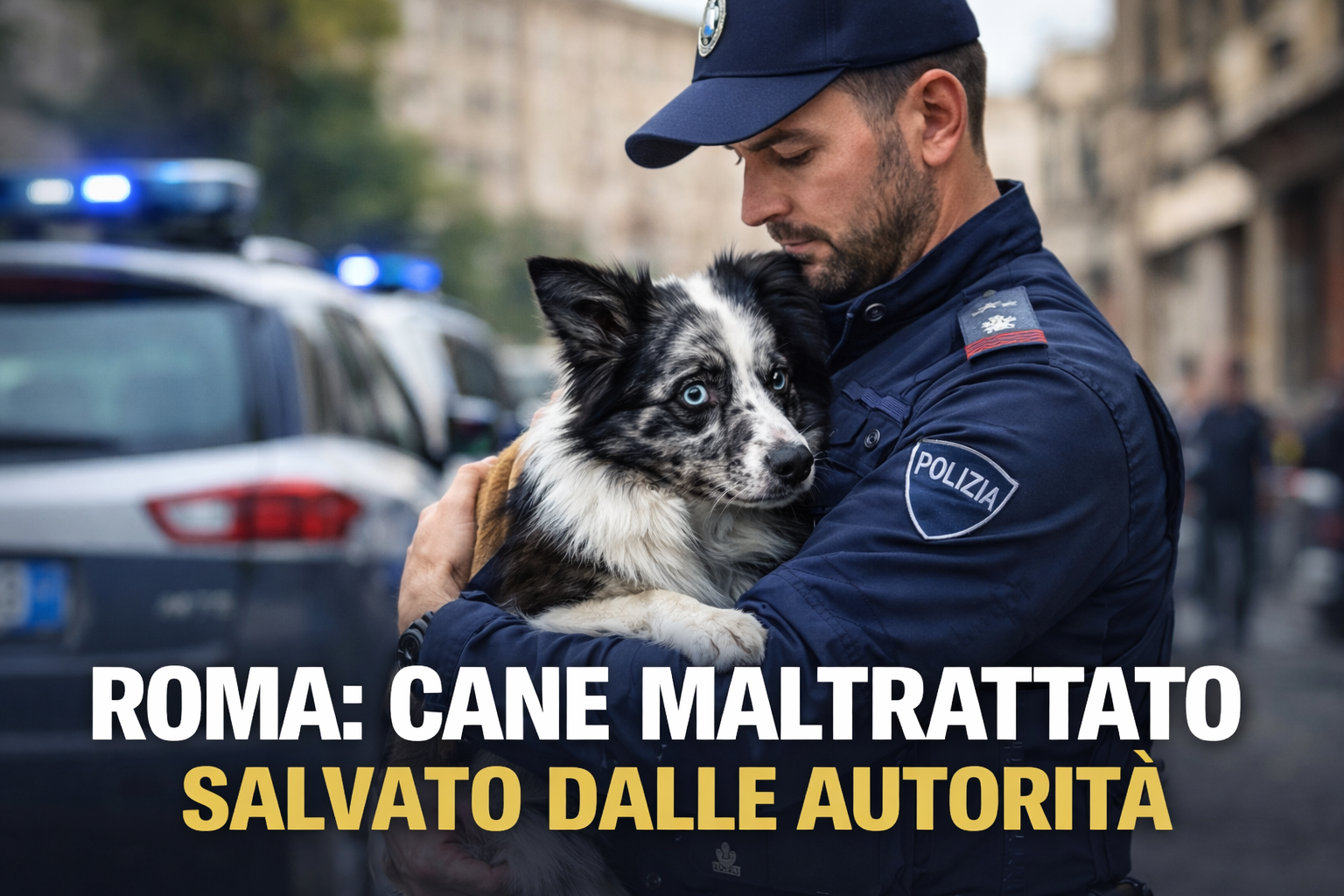 Caso del cane “Dollar” maltrattato a Roma